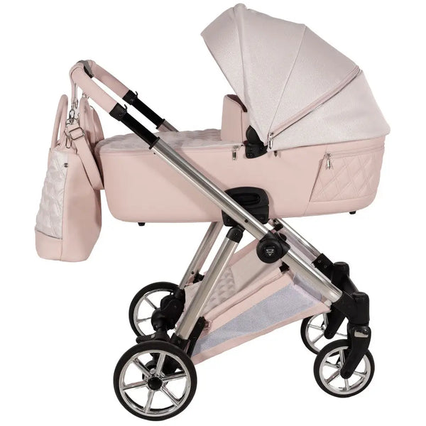Junama Elegant Lamé Pink 2 in 1 Pushchair