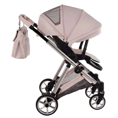 Junama Elegant Pink 3 in 1 Travel System with Isofix Junama
