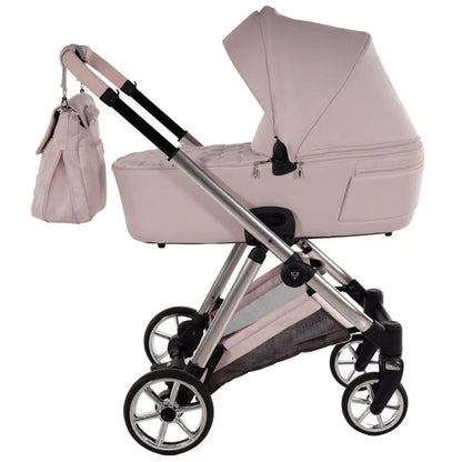 Junama Elegant Pink 3 in 1 Travel System with Isofix Junama