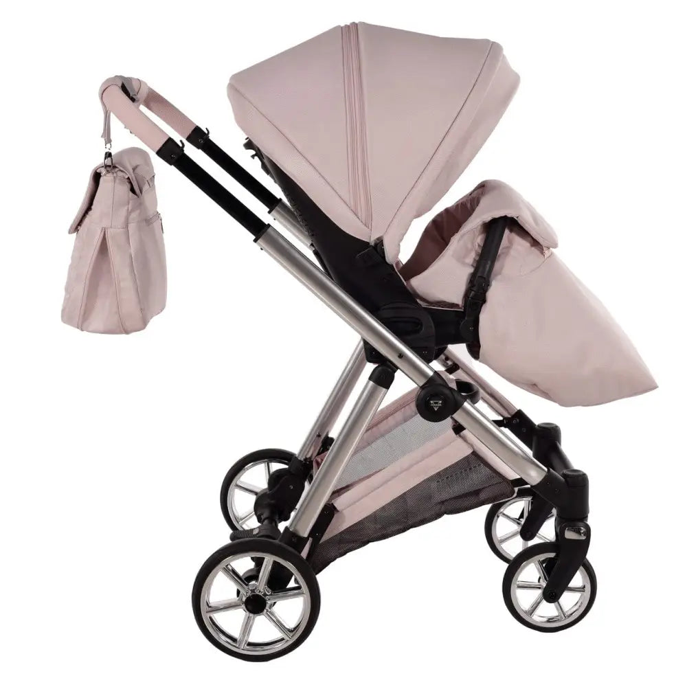 Junama Elegant Pink 3 in 1 Travel System with Isofix Junama