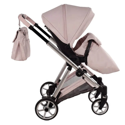 Junama Elegant Pink 3 in 1 Travel System with Isofix Junama