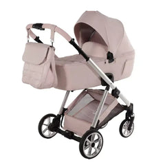 Junama Elegant Pink 3 in 1 Travel System with Isofix