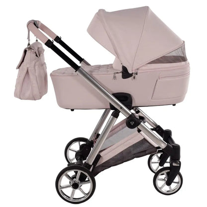 Junama Elegant Pink 3 in 1 Travel System with Isofix Junama