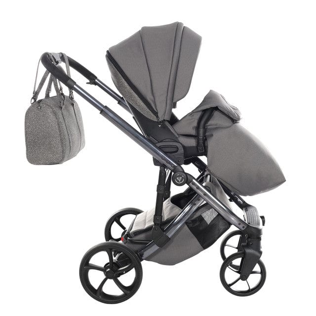 Junama Glitter Graphite 2 in 1 Pram Package  Junama   