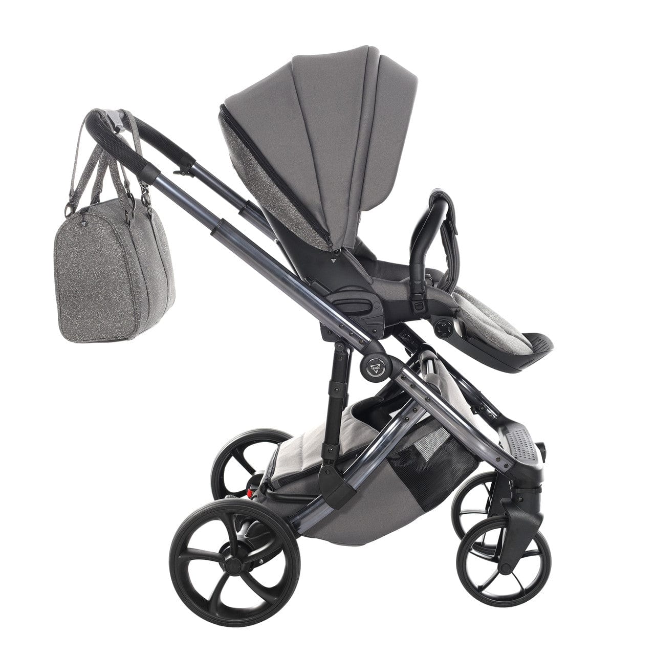 Junama Glitter Graphite 2 in 1 Pram Package  Junama   