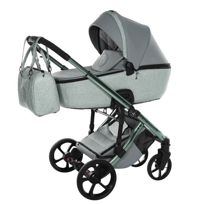 Junama Glitter Mint 2 in 1 Pram Package  Junama   