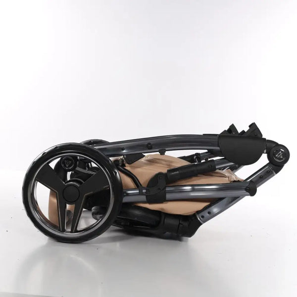 Junama Handcraft Diamond Pram – 3 in 1 Luxury Camel Travel System Junama