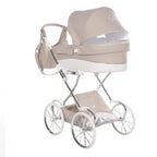 Junama Lulla Dolls Pram - Beige Junama