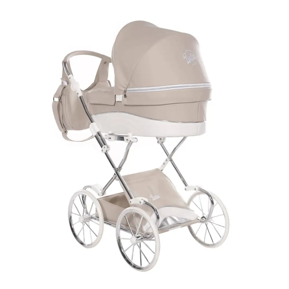Junama Lulla Dolls Pram - Beige Junama