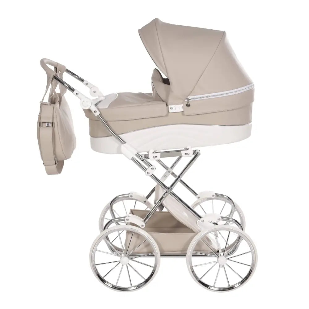 Junama Lulla Dolls Pram - Beige Junama