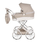 Junama Lulla Dolls Pram - Beige Junama