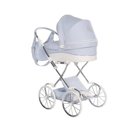 Junama Lulla Dolls Pram - Blue Junama