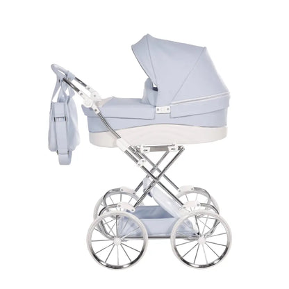 Junama Lulla Dolls Pram - Blue Junama
