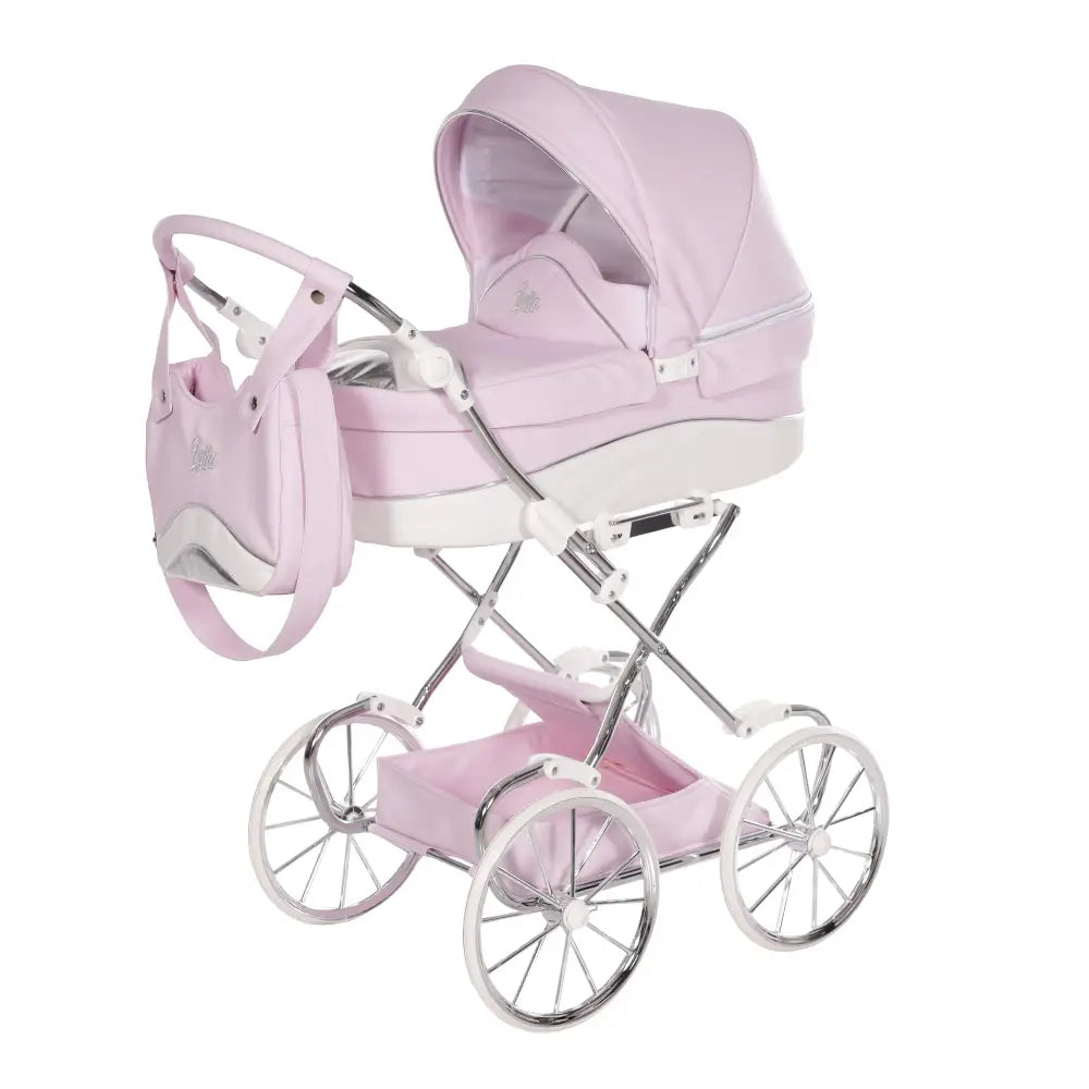 Junama Lulla Dolls Pram - Pink Junama