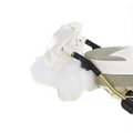 Junama Luxury White Leatherette Dolls Pram Handmuff  Junama   