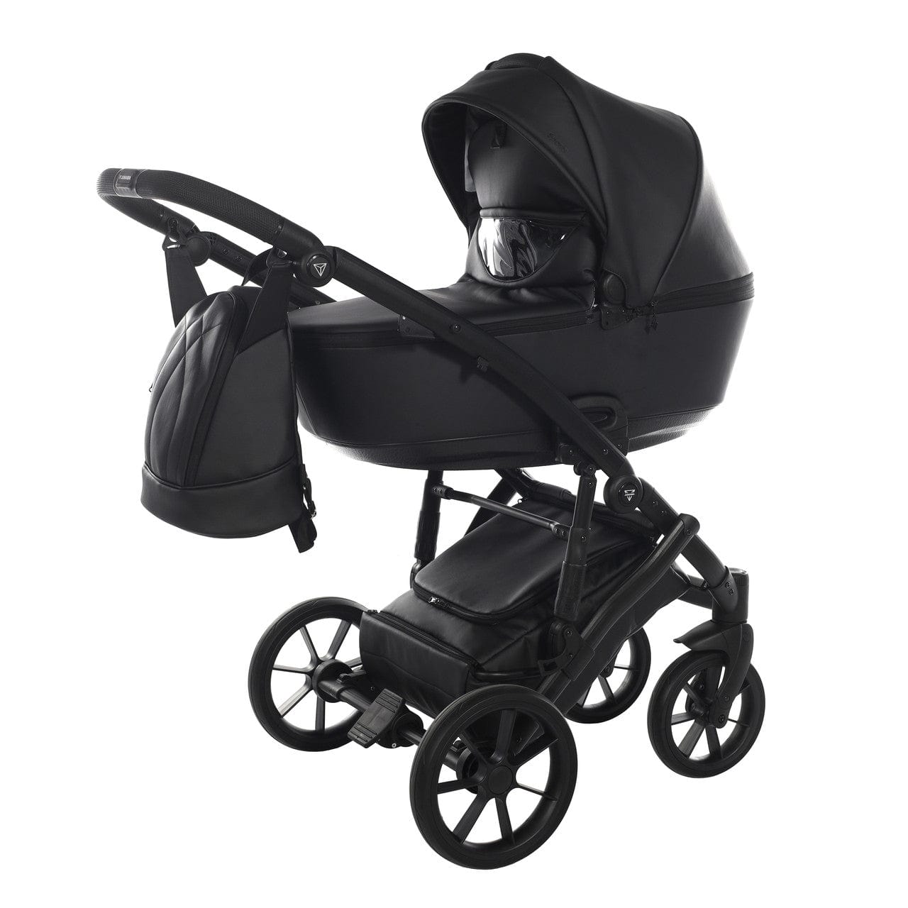 Junama Space Eco Leatherette 4 in 1 Travel System with Isofix - Black Junama