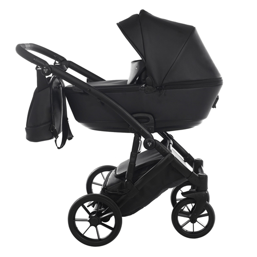 Junama Space Eco 2 in 1 Pram - Black  Junama   