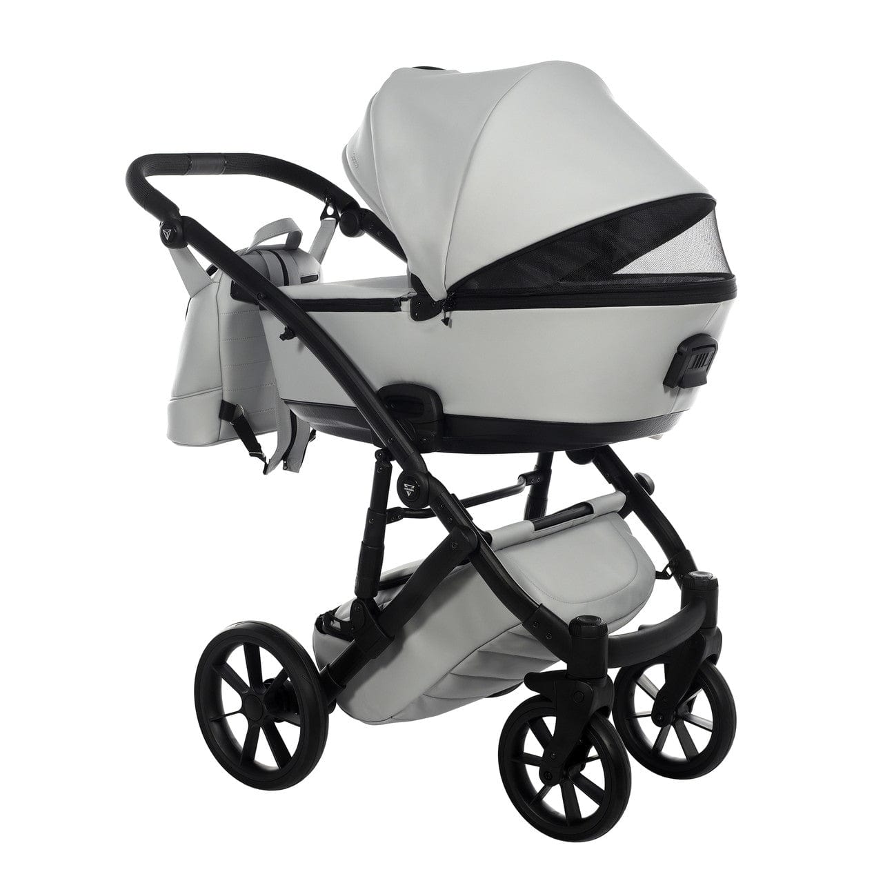 Junama Space Eco Leatherette 4 in 1 Pram with Isofix Base - Grey Junama