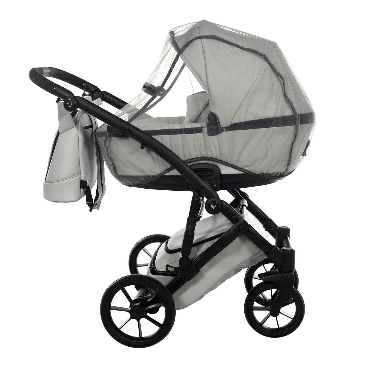Junama Space Eco Leatherette 4 in 1 Pram with Isofix Base - Grey Junama