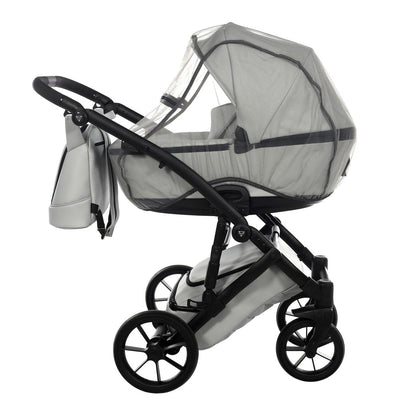 Junama Space Eco Leatherette 4 in 1 Pram with Isofix Base - Grey Junama