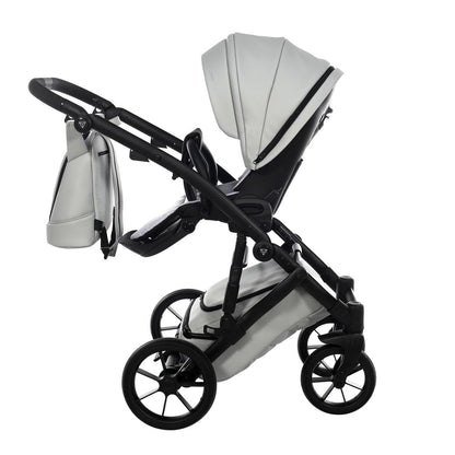 Junama Space Eco Leatherette 4 in 1 Pram with Isofix Base - Grey Junama
