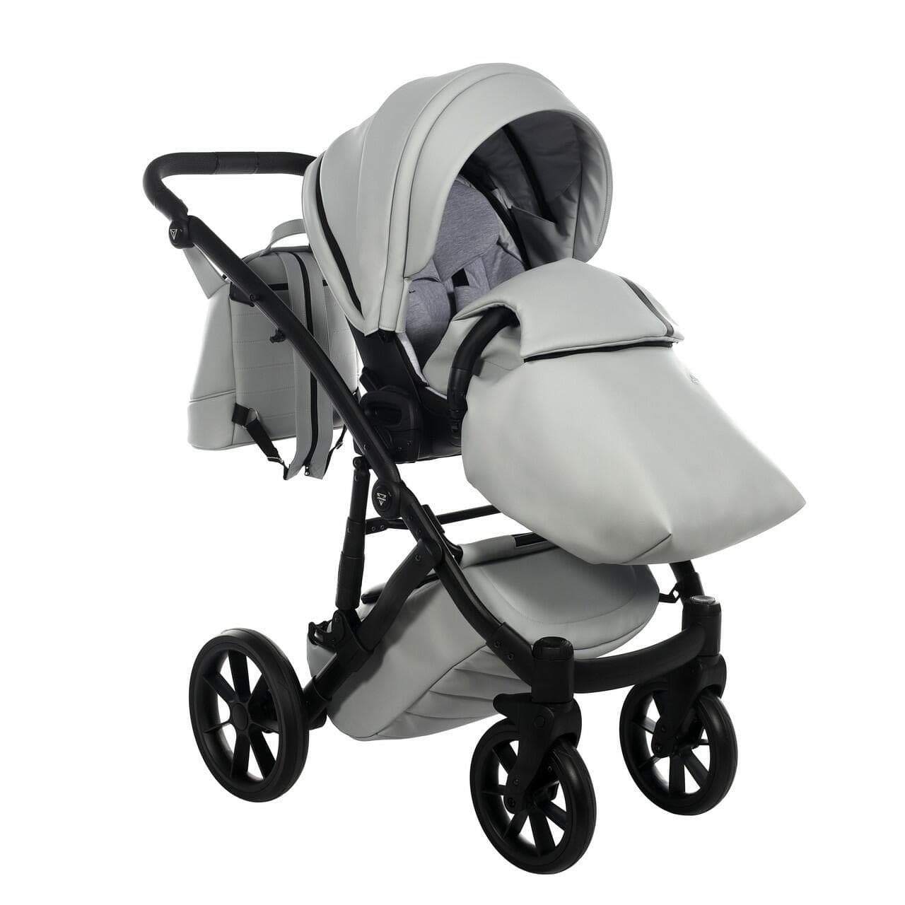 Junama Space Eco 2 in 1 Pram - Grey  Junama   