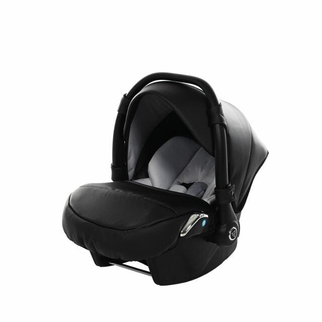 Junama Space Eco Leatherette 4 in 1 Travel System with Isofix - Black Junama