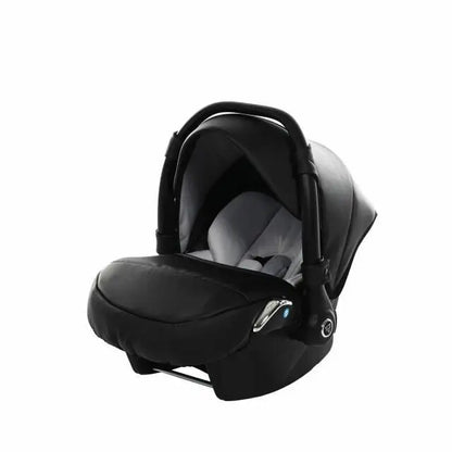 Junama Space Eco Leatherette 3 in 1 Pram - Black Junama