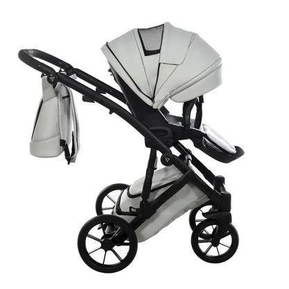 Junama Space Eco Leatherette 3 in 1 Pram - Grey Junama