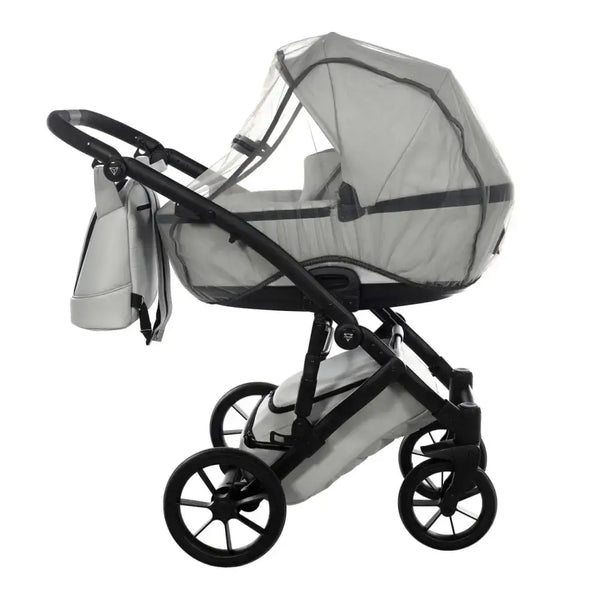 Junama Space Eco Leatherette 3 in 1 Pram - Grey Junama