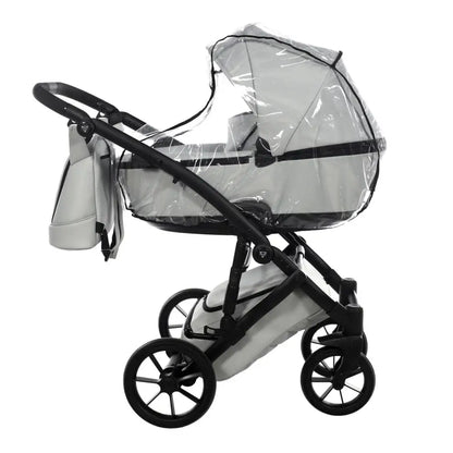 Junama Space Eco Leatherette 3 in 1 Pram - Grey Junama
