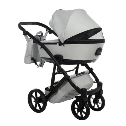Junama Space Eco Leatherette 3 in 1 Pram - Grey Junama