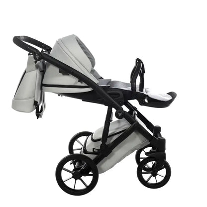 Junama Space Eco Leatherette 3 in 1 Pram - Grey Junama