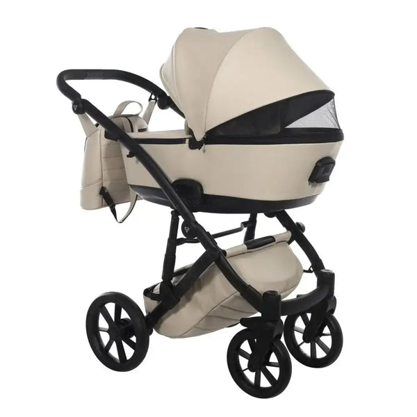 Junama Space Eco Leatherette 3 in 1 Travel System - Latte Junama