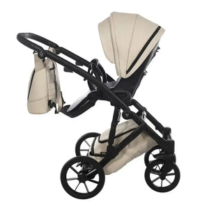 Junama Space Eco Leatherette 3 in 1 Travel System - Latte Junama