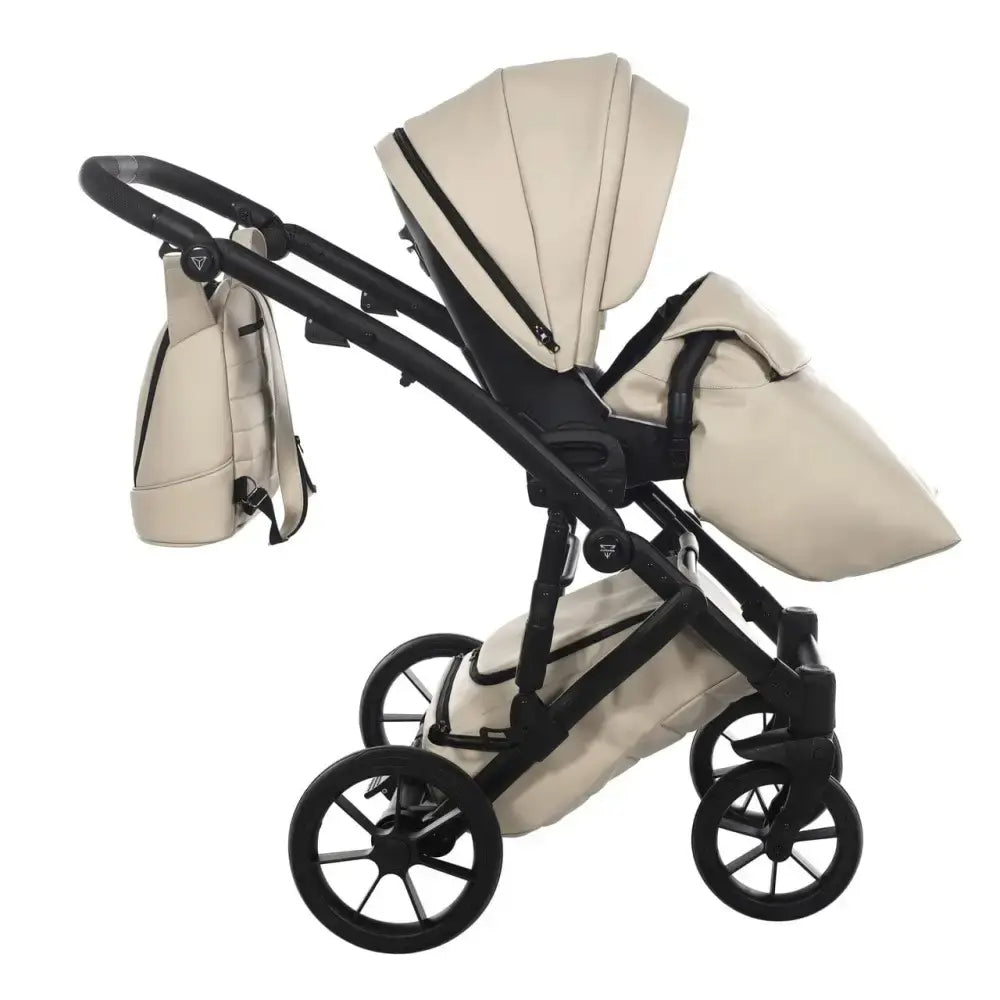 Junama Space Eco Leatherette 3 in 1 Travel System - Latte Junama