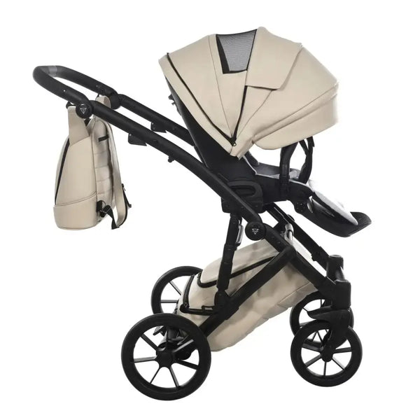 Junama Space Eco Leatherette 3 in 1 Travel System - Latte Junama
