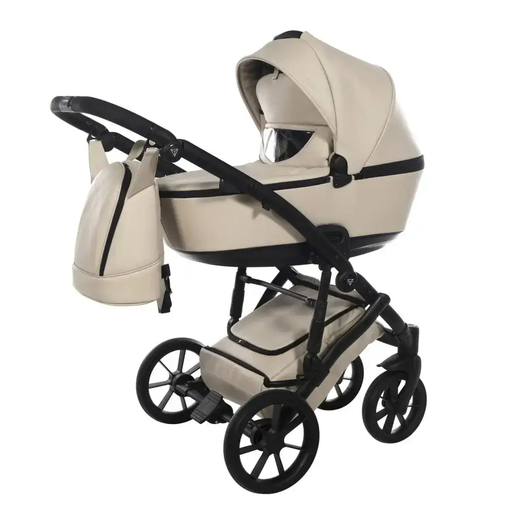 Junama Space Eco Leatherette 3 in 1 Travel System - Latte Junama