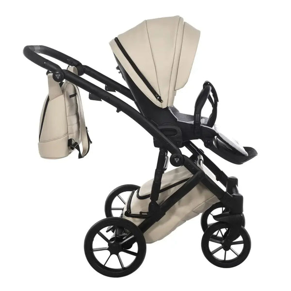 Junama Space Eco Leatherette 3 in 1 Travel System - Latte Junama