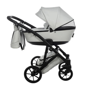 Junama Space Eco Leatherette 4 in 1 Pram with Isofix Base - Grey Junama