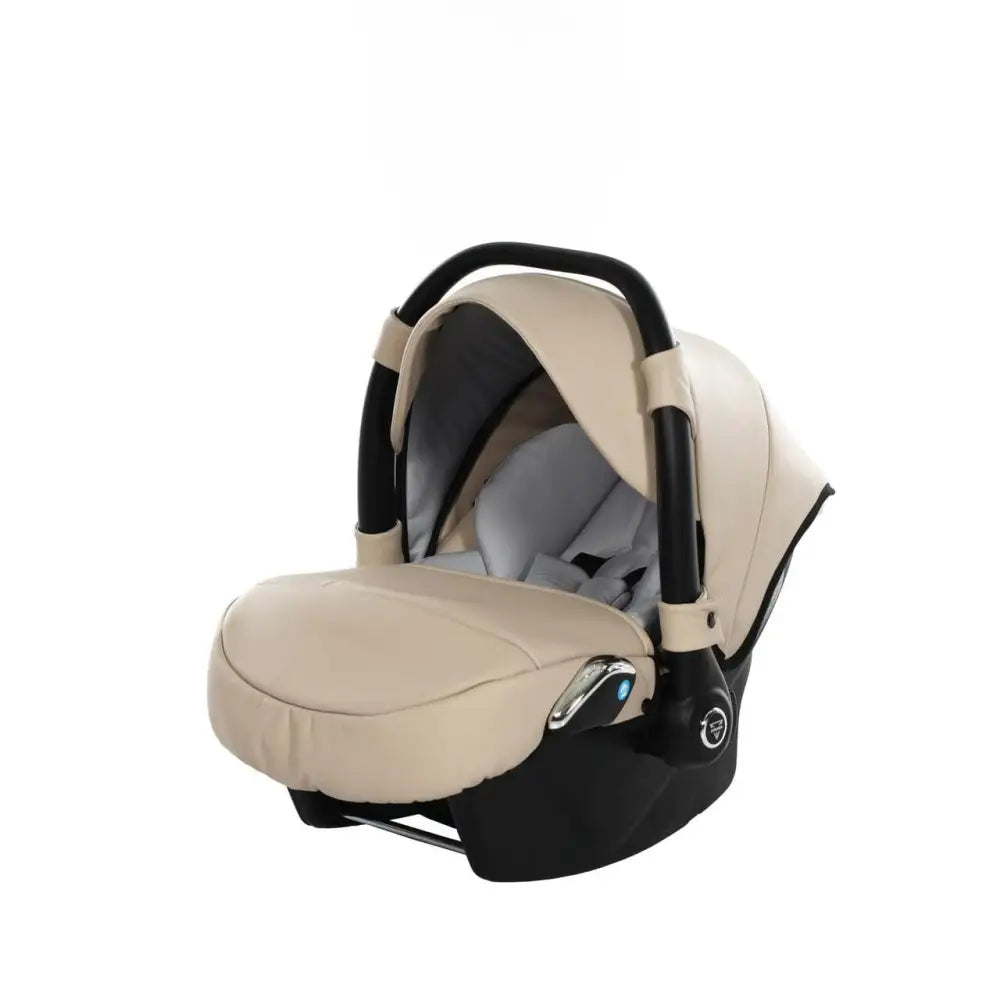 Junama Space Eco Leatherette 4 in 1 Travel System with Isofix Base - Latte Junama