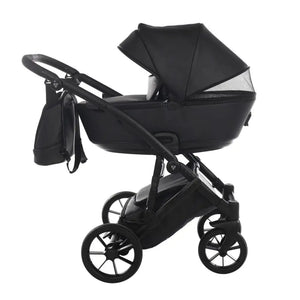 Junama Space Eco Leatherette 4 in 1 Travel System with Isofix - Black Junama