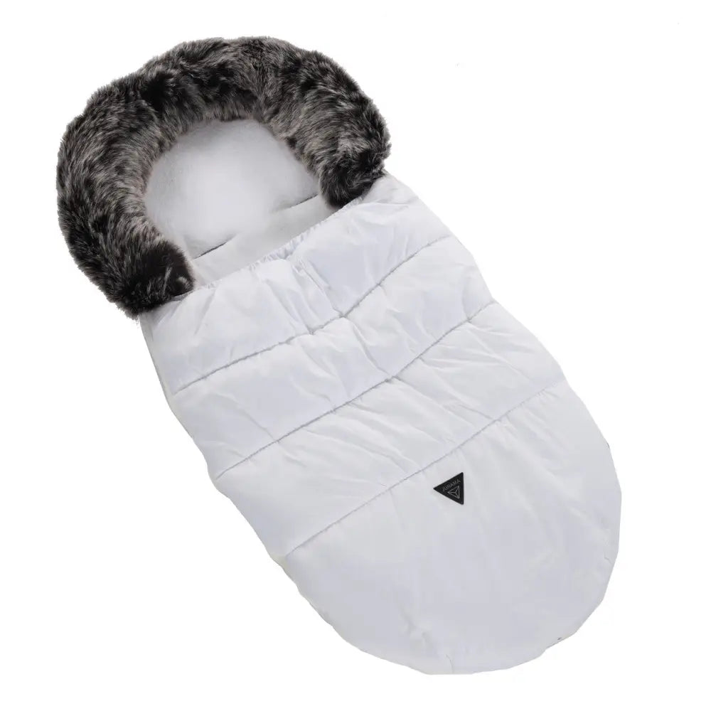 Junama White Sleeping Bag / Footmuff – Universal