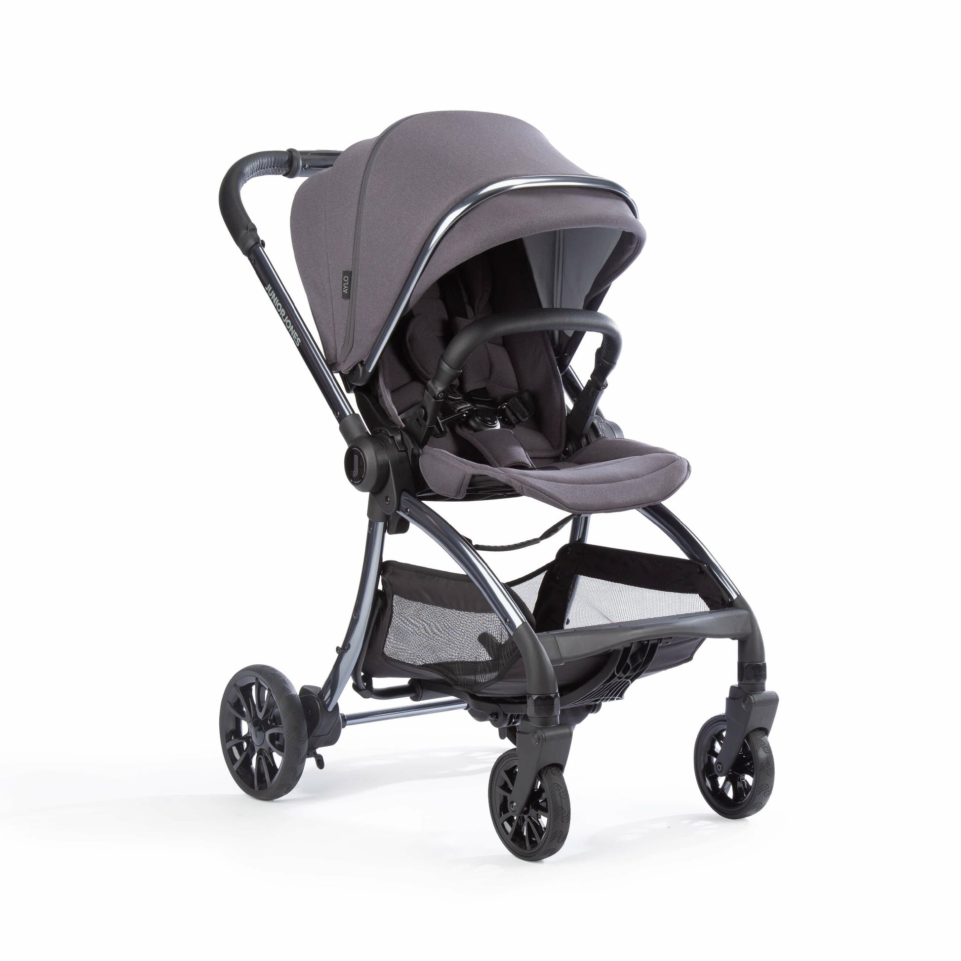 Junior Jones Aylo Dark Slate - 10 Piece Stroller Bundle  Junior Jones   