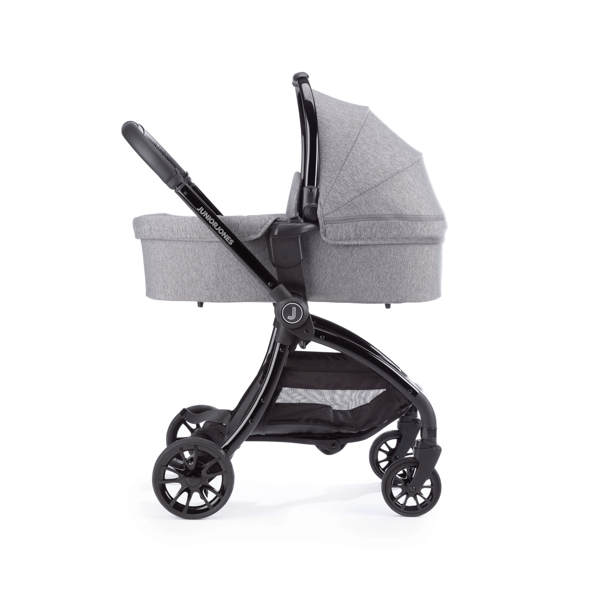 Junior Jones Aylo Grey Marl - 10 Piece Stroller Bundle  Junior Jones   