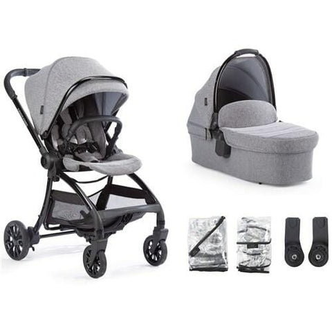 Junior Jones Aylo Grey Marl - 5 Piece Stroller Bundle