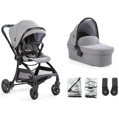 Junior Jones Aylo Grey Marl - 5 Piece Stroller Bundle