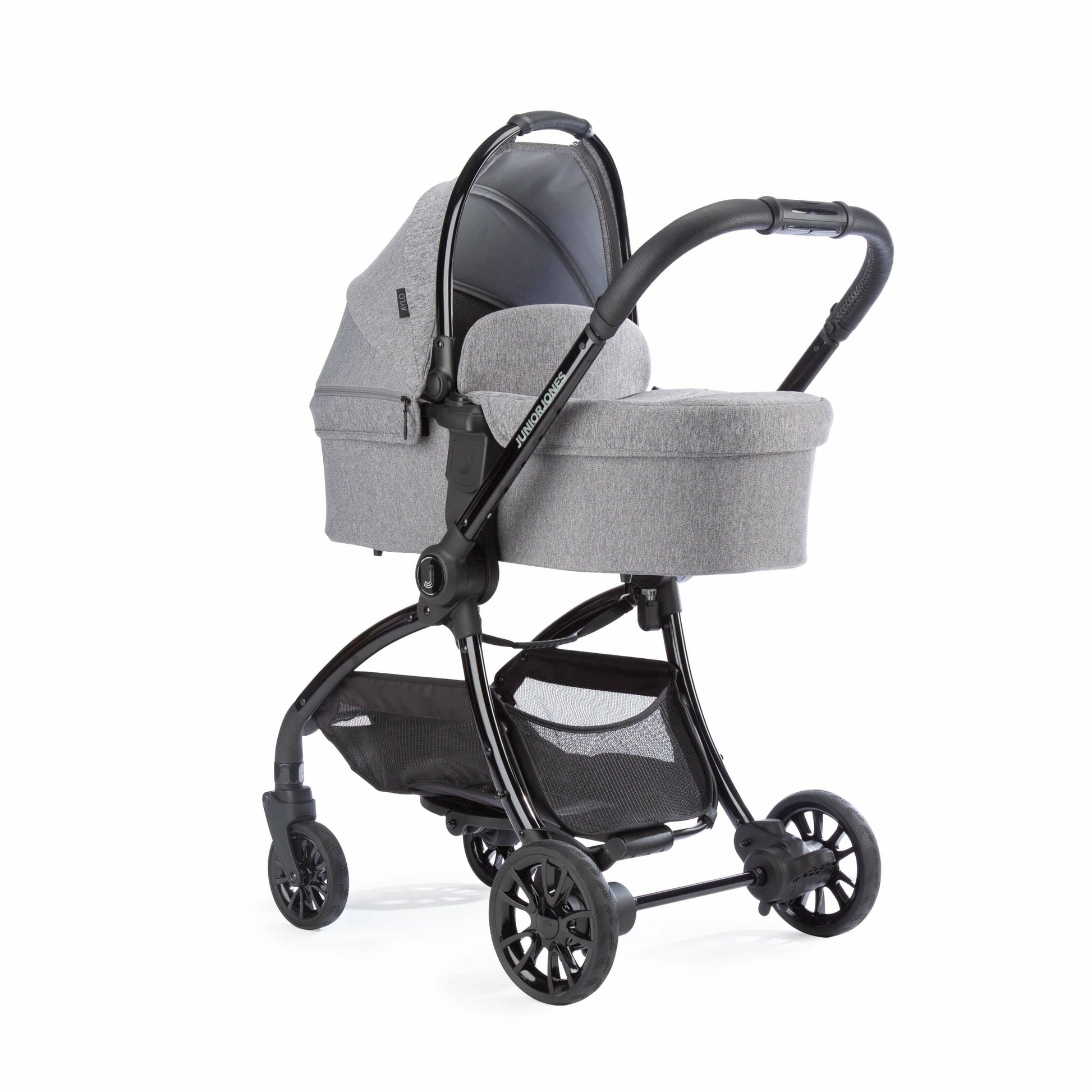 Junior Jones Aylo Grey Marl - 5 Piece Stroller Bundle  Junior Jones   