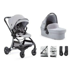 Junior Jones Aylo Pebble Grey - 5 Piece Stroller Bundle