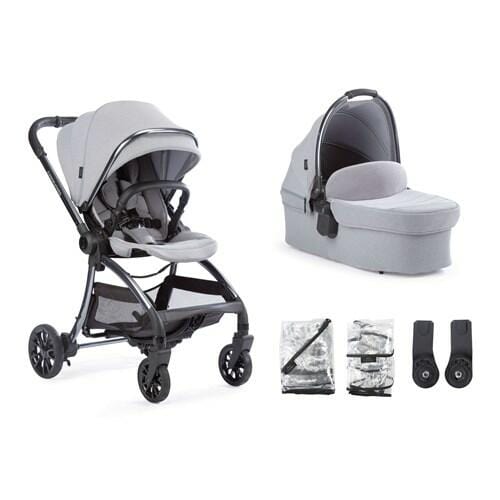 Junior Jones Aylo Pebble Grey - 5 Piece Stroller Bundle  Junior Jones   